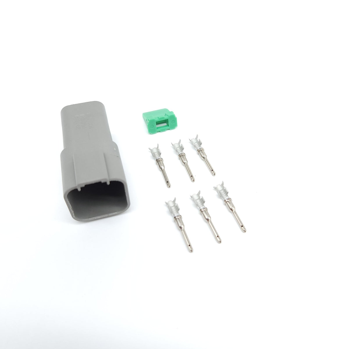 6 Pin Connector Module Robust 6 Pin Receptacle Connector Kit for Secure Electrical Solutions
