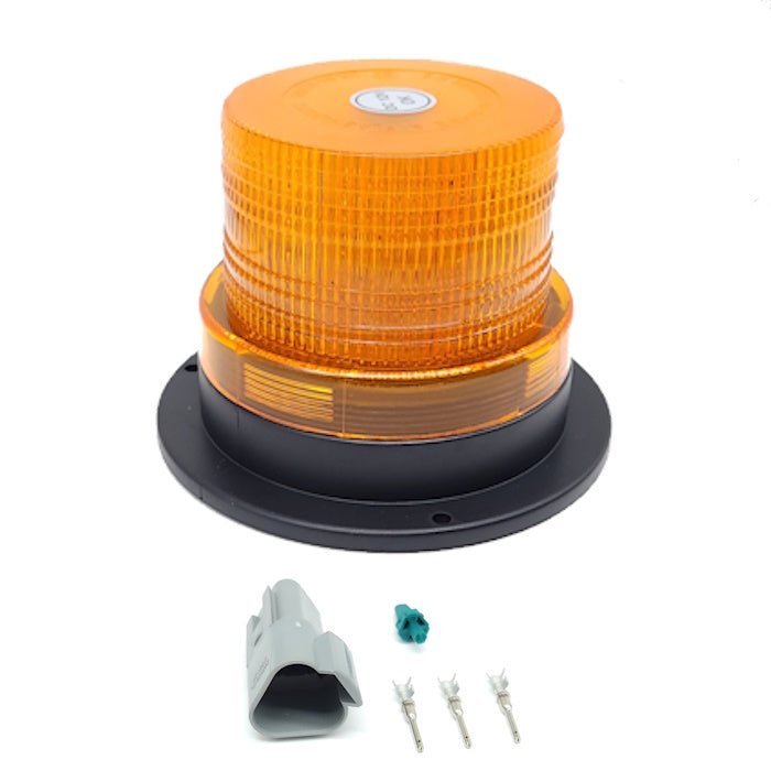 LED Amber Strobe Beacon Light For Ag and Off-Road Equipment